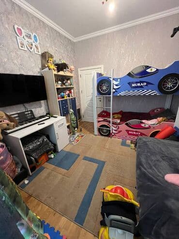 hazir ipotekada olan evler: 3 otaqlı, Yeni tikili, m. İnşaatçılar, 88 kv. m — 4