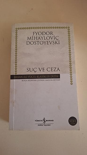 Məhsul: Kitab – “Suç ve Ceza” Müəllif: Fyodor Mihayloviç Dostoyevski — 1