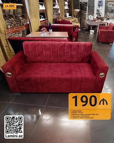 Divanlar: Mini-divan, Açılan, Parça, Şəhərdaxili pulsuz çatdırılma — 1