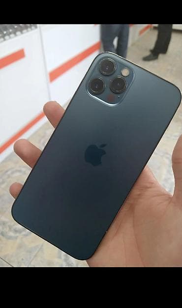 lalafo iphone 16 pro: IPhone 12 Pro, 128 GB, Pacific Blue, Face ID — 1