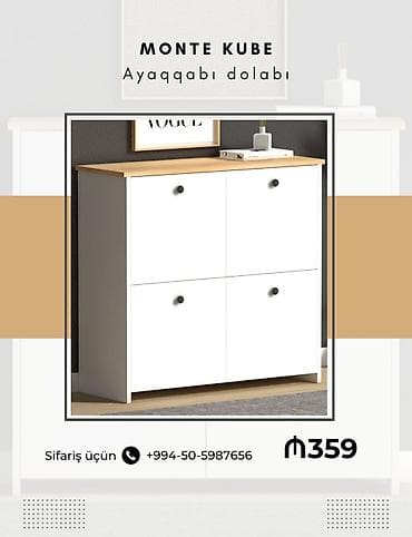 Ayaqqabı dolabı | MONTE KUBE | SİFARİŞLƏ Cəmi 359₼a, çatdırılması