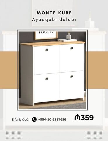 ayakkabı şkafı: Ayaqqabı dolabı | MONTE KUBE | SİFARİŞLƏ Cəmi 359₼a, çatdırılması — 1