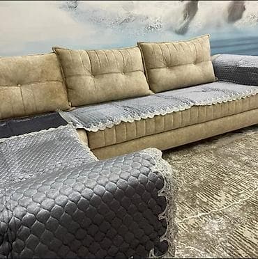 Divan üçün Yeni rəng - Qəhvəyi Yataq örtüyü, Ödənişli çatdırılma