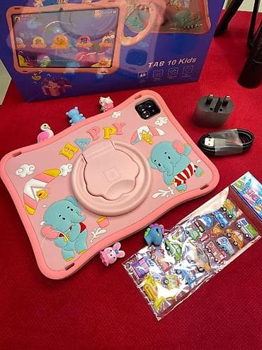 Uşaq planşeti – TAB 10 Kids üçün qoruyucu silikon kabro və aksesuar