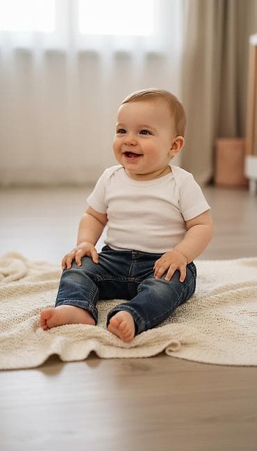 12-18 ay . Almaniyadan alınıb,Strec walvardir,yaxşı vəziyyətdədir,həm