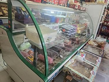 soyuducu xarab: Mağaza üçün soyuducu vitrin - Geniş ön şüşəli, qabarıq (kuper) dizayn — 1