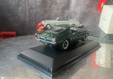 metbex tavan modelleri: Коллекционная модель Ford Mustang GT Bullit darkgreen 1968 Steve — 17