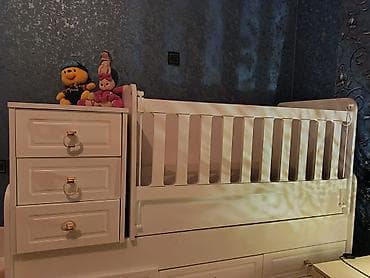 Oğlan və qız üçün, Dördbucaq, Beşik, Dəstsiz, Matrassız, Yellənmə mexanizmsiz — 2