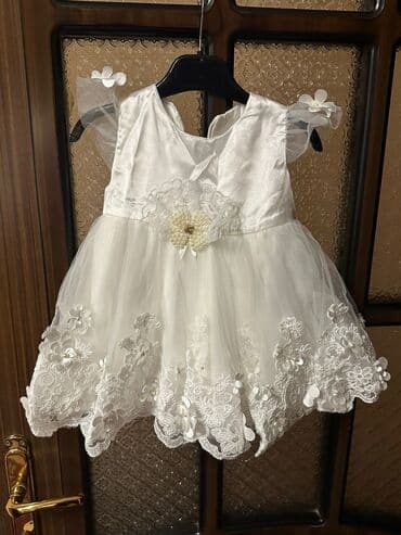 sadə don modelləri: Qız uşaqları üçün ziyafət/libas dəsti – 4 fərqli model 1) Ağ zərif — 1