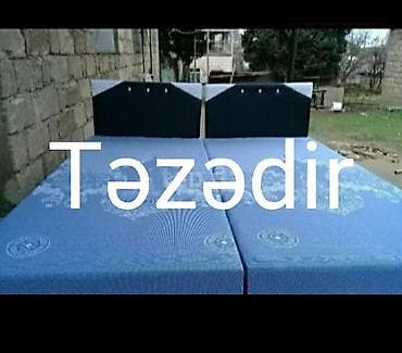 Çarpayılar Təzə hazırları var Rəng seçimi var Bir nəfərlik 60 manat