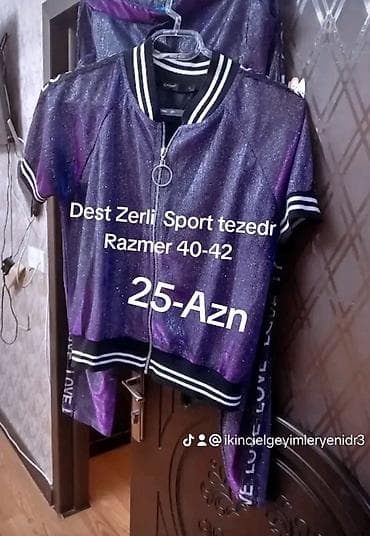 Paltolar: ZERLİDR - - - Qadınlar üçün idman dəsti - 2 parçadan ibarət: qısaqol — 2