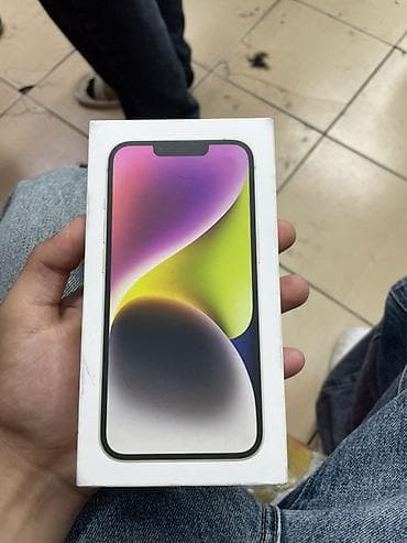 apple 6s ekran: IPhone 14, 128 GB, Ağ, Face ID — 2
