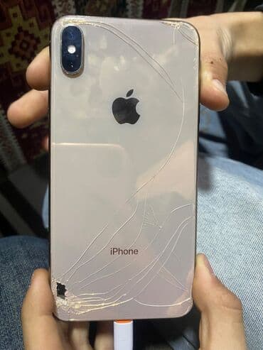 iphone x problemleri: IPhone Xs Max, 256 GB, Qızılı, Face ID — 1