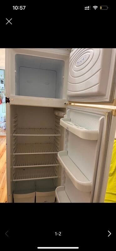 Мясорубки: İki qapılı soyuducu - Üst bölmə: dondurucu - Alt bölmə: əsas soyuducu — 2