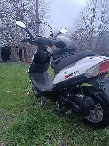 qazel turbo az: Skuter X-Road (şəhər/skuter) - Rəng: ağ-qara - Ön yüksək külək şüşəsi — 5