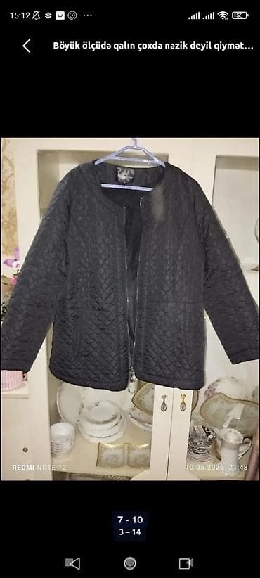 desd paltarlar: Qadın geyimləri dəsti – 4 məhsul 1) Uzun qışlıq paltar-kurtka - Rəng — 3