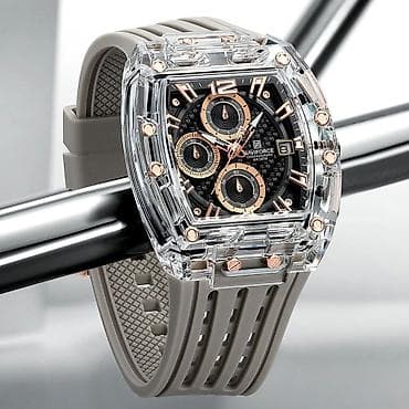 qizill: Qol saatı, NaviForce, rəng - Qara — 1