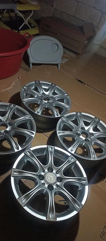 4 tekerli motorsiklet: Alüminium yüngül lehimli disk dəsti - Sayı: 4 ədəd - Rəng: metalik — 2