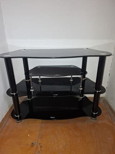 dəniz duzu: Düz TV altlığı, Polkalı, Şüşəli — 1