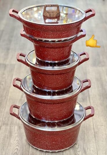 gul ekmek ucun qablar: Qazan, 5-dən çox l — 2