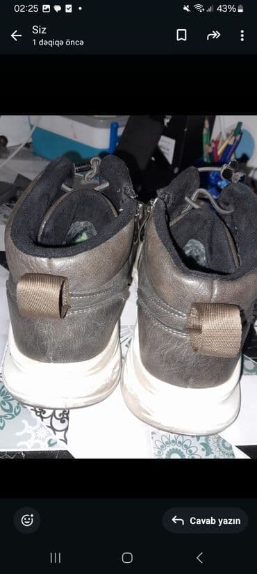 balıq ovu üçün kişi qış sapoqları: Məhsul: NEWGLOBAL kişi üçün qış ayaqqabısı/sniker-bot 50manata almisam — 2