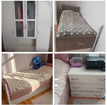 tek kiravatlar: Oğlan və qız üçün, 2 təknəfərlik çarpayı — 1