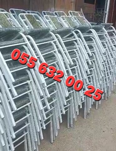 диван и стол на кухню: Yeni, Sadə stul, Dəri, Azərbaycan — 6