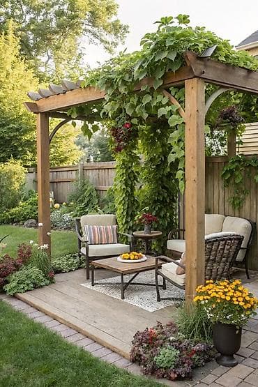 chester divan: Açıq Hava Pergola Sistemləri – taxta konstruksiya və dekor Məhsul — 5