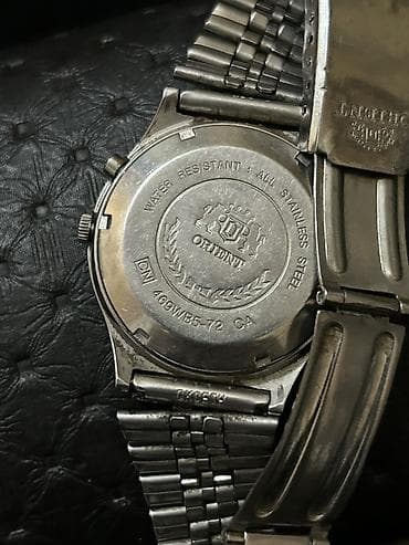 orient saatlari: Qol saatı, Orient, rəng - Gümüşü — 1