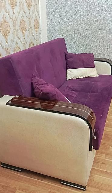 Divanlar: Di̇van-kravat, İşlənmiş, Açılan, Bazalı, Vеlur parça, Çatdırılma yoxdur — 2