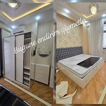 qab skafi: İkinəfərlik çarpayı, Dolab, Termo, 2 tumba, İşlənmiş — 1