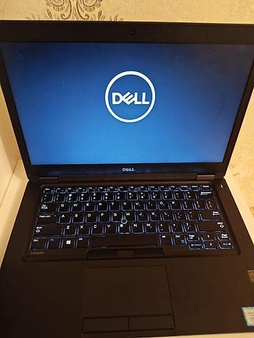 intel core i: Dell Latitude seriyalı noutbuk - Ekran: 14" mat LED (fotoşəkildə — 1