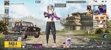 PUBG MOBILE oyun hesabı – geniş skin və kolleksiya - Server: Avropa
