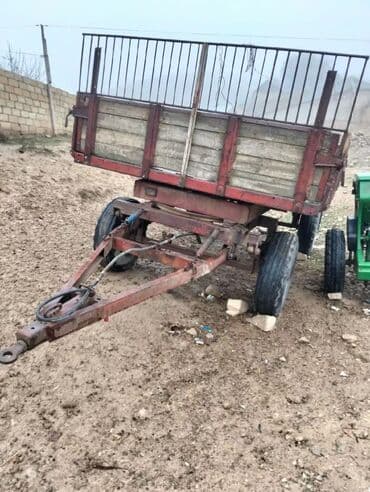 qoşqu yeri: Yük qoşqusu (tək oxlu) - Metallik korpus, dərin yük yeşiyi - Arxa — 5