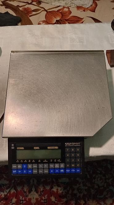 çek aparatı: Ştrix-M elektron tərəzi – kassaya inteqrasiya oluna bilən hesablama — 1