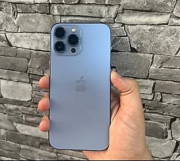 pubg mobile uc pulsuz: IPhone 13 Pro Max, 128 GB, Sierra Blue, Zəmanət, Kredit, Simsiz şarj — 1