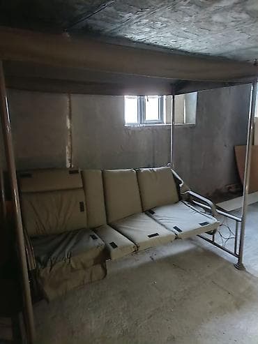 kunc mebel: Divan-yelləncək, Zontikli, Metal — 3