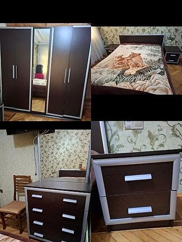 İkinəfərlik çarpayı, Dolab, Termo, 2 tumba, İşlənmiş