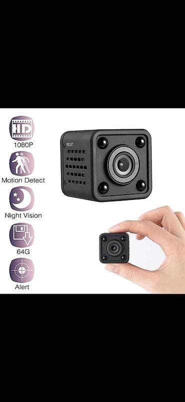 magic 8 pro: Mini təhlükəsizlik kamerası – 1080P, hərəkət aşkarlama, gecə görmə — 1