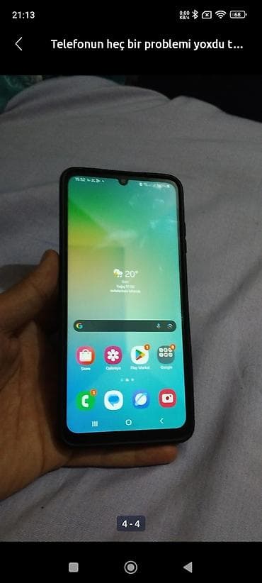 philips xenium 9@9s: Samsung Galaxy A06, 128 GB, rəng - Sarı — 2