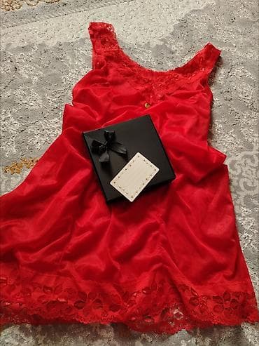 Baş geyimləri: 8 marta özəl hediyyelik qablaşmada gecelikler 36.44 razmer 10 azn 🎀 — 6