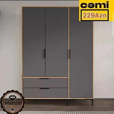 Model: 3 qapılı Dolab Rəng: 55 rəng seçimi Ölçü