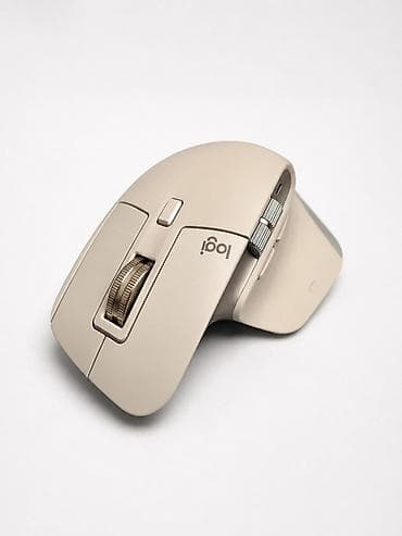 logitech mx: Logitech MX Master 3S (qum-bej rəng) premium kompüter siçanı. Qutusu — 1