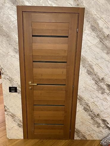 hamam vanasl: Məhsul: Daxili qapılar – taxta teksturalı, horizontal lamelli dizayn — 1