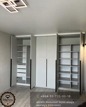 qapi: Yeni, Açılan, 6 qapı Düz dolab, Qarderob, paltar dolabı, Rusiya — 4