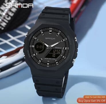 sovet saati: SAMDA hibrid kişi qol saatı – analoq və rəqəmsal ekran bir arada — 1