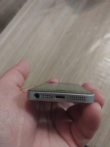 iphone adapter original: IPhone 5s, 16 GB, Qızılı, Barmaq izi — 6
