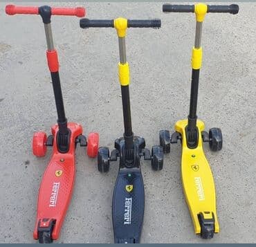 2 cı el elektrikli scooter: Scooter "Ferrari"🛴 Skuter, Samokat Skuter "Ferrari" 🔹Model: Ferrari 🔖 — 1