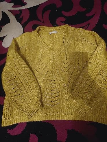 homm bitkisel az: Sviter, Mango, S, rəng - Yaşıl — 3