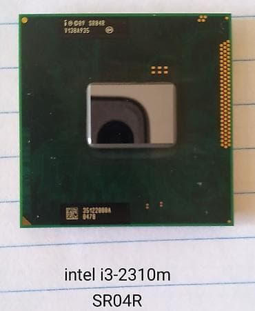 Prosessor Intel Core i3 2310M, 2-3 GHz, 2 nüvə, İşlənmiş lalafo.az -da Prosessor Intel Core i3 2310M, 2-3 GHz, 2 nüvə, İşlənmiş